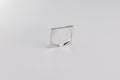 Delicate Square Ring - Sterling Silver