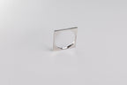 Delicate Square Ring - Sterling Silver