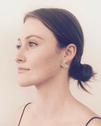 Chevron Earrings - Sterling Silver