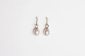 Classic Pearl Drop Earrings (Large) - 9ct Gold & Freshwater Pearl