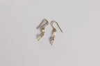 Delicate Pearl Dangle Earrings - 9ct Gold & Freshwater Pearl