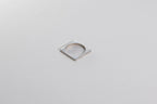 Delicate Square Ring - Sterling Silver