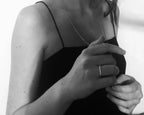 Delicate Square Ring - Sterling Silver
