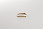 Delicate Square Ring - 9ct Gold