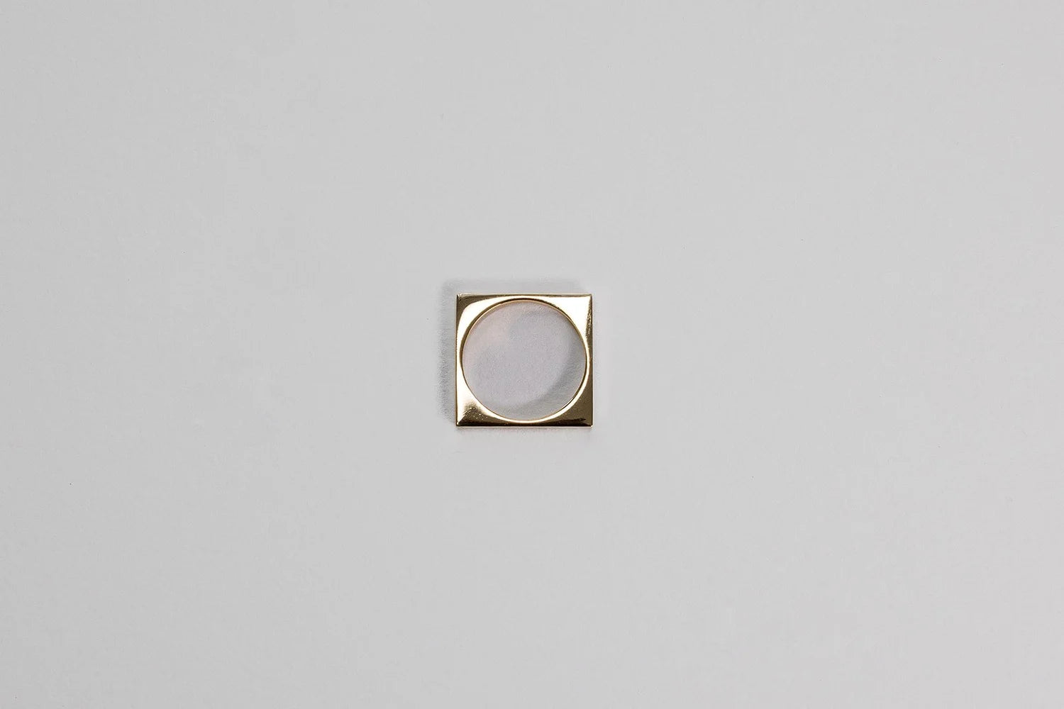 Delicate Square Ring - 9ct Gold