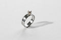 Akoya Pearl Ring - Sterling Silver and Akoya Pearl