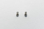 Akoya Pearl Stud Earrings - Sterling Silver & Akoya Pearl