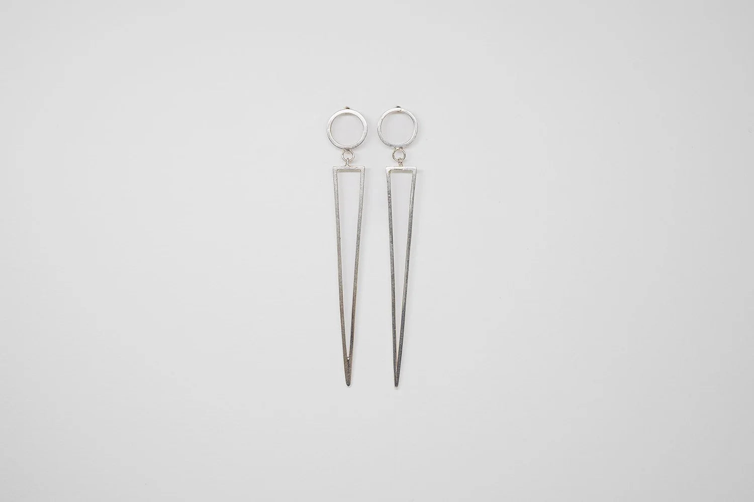 Mod Stalactite Earrings - Sterling Silver