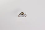 Oval Solitaire Ring - Sterling Silver and Citrine