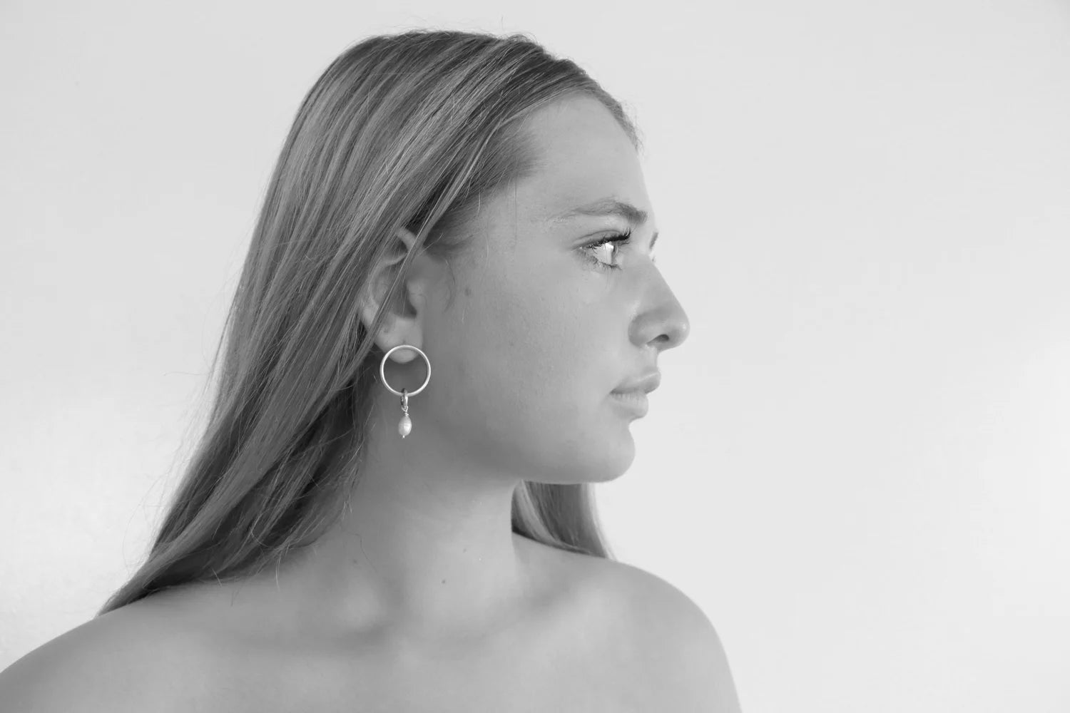 Pearl Beach Earrings - Sterling Silver & Freshwater Pearl