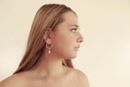 Pearl Beach Earrings - Sterling Silver & Freshwater Pearl