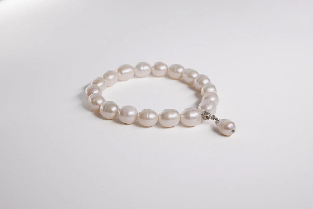 Pearl Bracelet - Sterling Silver & Freshwater Pearl