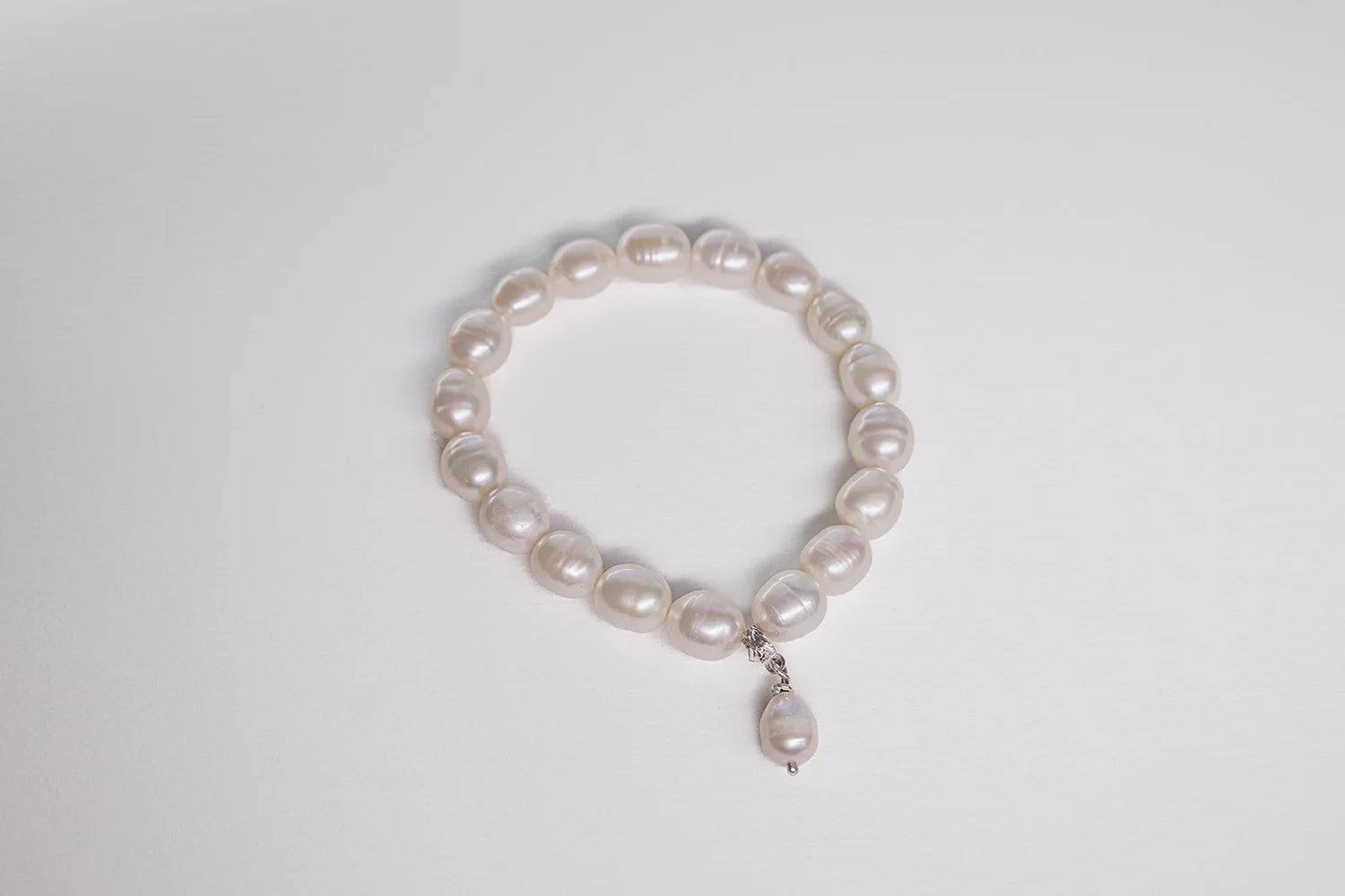 Pearl Bracelet - Sterling Silver & Freshwater Pearl