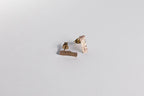 Rustic Studs - 9ct Gold