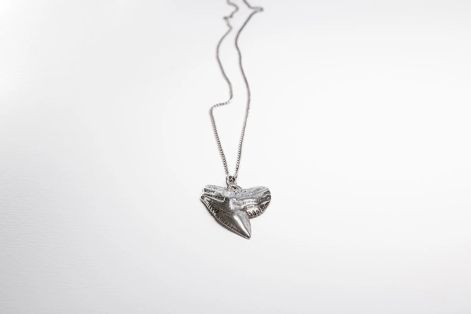 Shark Tooth Necklace - Sterling Silver